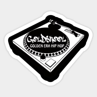 Golden Era Hip Hop / GoldSkool Sticker